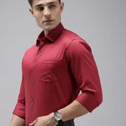 Arrow Manhattan Slim Fit Pure Cotton Formal Shirt-picture-5