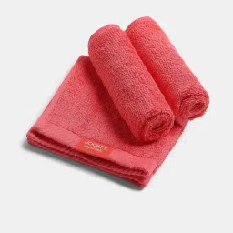 Jockey Essentials Coral Cotton Terry Ultrasoft Face Towel - Set of 3-image-33