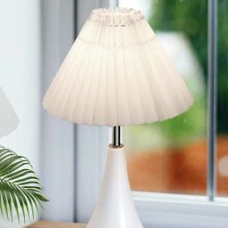 Homesake White Metal Table Lamp-38