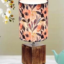 Homesake Peach Wood Table Lamp-42