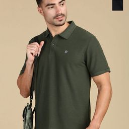 LUX PARKER Men 2 Polo Collar T-shirt-image-6