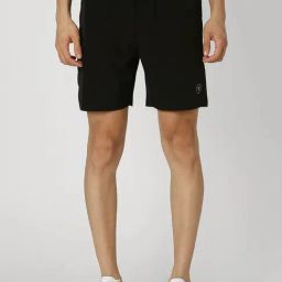 Van Heusen Black Regular Fit Shorts-image-42
