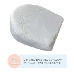 The White Willow White C-Shaped Wedge Pillow - Set of 1-29