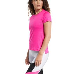 Reebok Pink Slim Fit TS Tee-picture-41