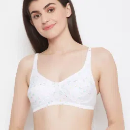 Clovia White Non Wired Non Padded Full Coverage Bra-picture-40