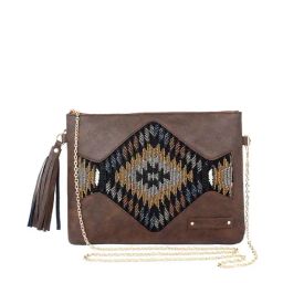 Spice Art Brown Clutch-image-63