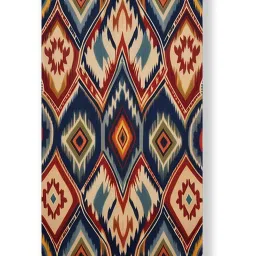 Nestroots Vibrant Tribal Pattern Canvas Collection Stretch Canvas Frame Wall Painting - Set of 4 image 2