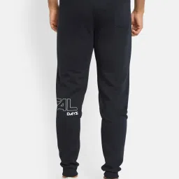 Octave Navy Regular Fit Trackpants image 2