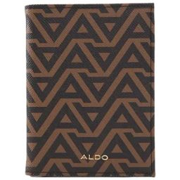 Aldo Brown Printed Bi-Fold Wallet For Women-image-18