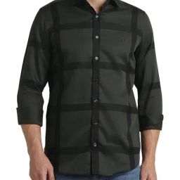 Simon Carter London Green Slim Fit Shirt-image-22