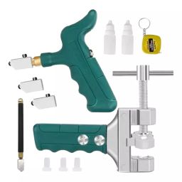 Flamingo Tiles and Glass Cutting Opanar Set with Glass Cuting Pen 10 cm Iron Green-image-99