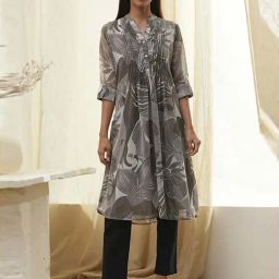 BIBA Grey Printed Kurtas-picture-38