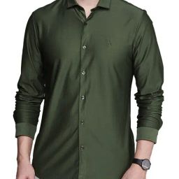 Simon Carter London Green Slim Fit Shirt-picture-30