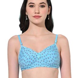 FIMS Blue Printed Bra-image-18