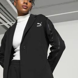 Puma Black Cotton Blazer-41