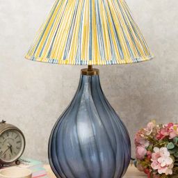 Kridha Living Blue Glass Caledonia Table Lamp-image-7
