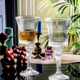 Goodhomes Transparent Stem Glass (0.28 L) - Set of 6-image-19