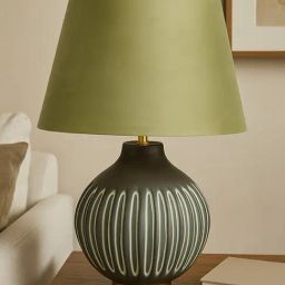 Kridha Living Green Glass Avior Table Lamp-image-35