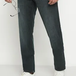Octave  Men Mid-Rise Dark Shade Light Fade Clean Look Stretchable Jeans-image-81