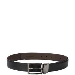 Peter England Black & Brown Leather Reversible Belt For Men-image-64