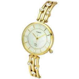 TIMEX Fria Women White Round Dial Analog Watch - TWEL16004 image 2