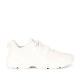 Bata Kids White Velcro Shoes-image-0