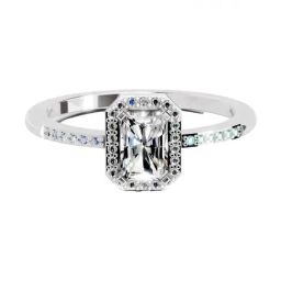 Sparkles Lab Grown Diamond 14k (585) White Gold Ring for Women-image-46