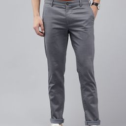 Arrow Sport Men Micro Or Ditsy Printed Bronson Slim Fit Low-Rise Trousers-image-73