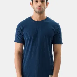 The Souled Store Teal Regular Fit Classic Sustainable T-Shirt-picture-37