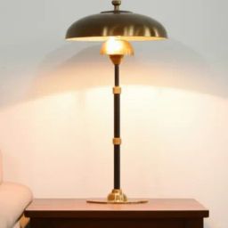 Kridha Living Gold Iron Brass Dome Lamp-image-67