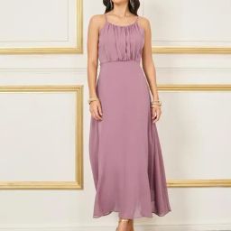 Styli Purple Regular Fit Dress-picture-5
