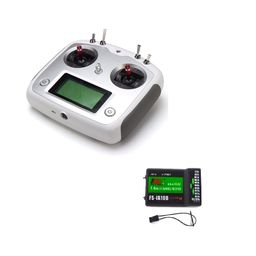 Flysky FS-i6S 2.4GHz 10CH AFHDS 2A RC Transmitter With FS-iA10B 10CH Receiver-12
