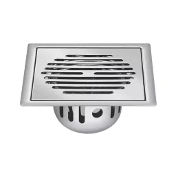 Sanjay Chilly Square Classic Golden Floor Drainer with Cockroach Trap Silver 153 x 153 mm, SCCT-SC-GS-153-image-47