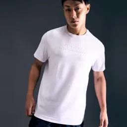 Pepe Jeans White Slim Fit Printed Sports T-Shirt-image-33