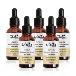 Globus Remedies Gold Radiance Brightening Face Serum - Pack of 5-18