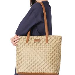Lavie Beige Printed Large Tote Handbag-image-72
