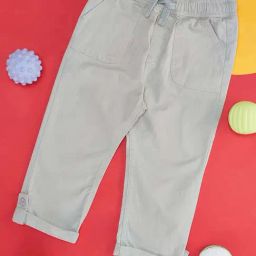 YU by Pantaloons Kids Grey Regular Fit Pants-image-51