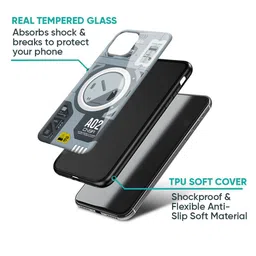 QRIOH Typography Printed iPhone 16 Back Case Mobile Accessories image 2