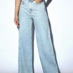 Only Blue Cotton Solid Jeans-picture-35