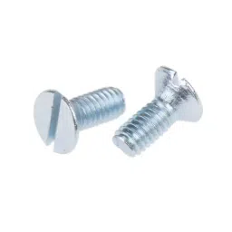 RS PRO Machine Screw M2.5x6 mm Steel Slot Countersunk, 4487940 (Bag of 100 pcs)-image-63