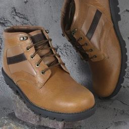 Woodland Men's Brown Derby Shoes-picture-10