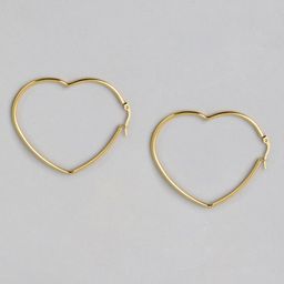 DressBerry Heart-Shaped Hoop Earrings-31
