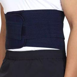 Reify Premium Lumbar Support Waist Belt in Blue Color for Lower Back Support, Size M image 2