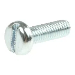 RS PRO Machine Screw M3x10 mm Steel Slot Pan Headed DIN 85, 560760-image-6