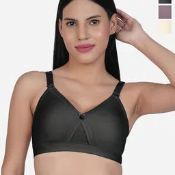 SHYAM SONS FLAIR Pack Of 3 Full Coverage Minimizer Bra-18