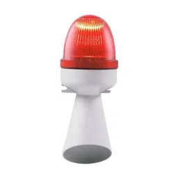 RS PRO Red Buzzer Beacon 240 V Base Mount, 1999740-29