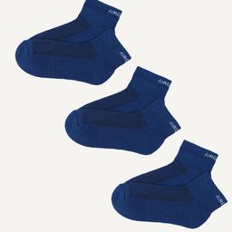 AIR GARB Pack Of 3 Cushioned Ankle Length Socks-image-45