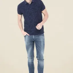 Basics Navy Solid Joggers-image-16