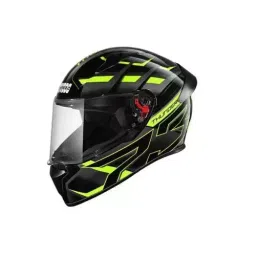Studds N5 Matt Black & Grey Large (580 mm) Full Face Helmet, Thunder D6 Decor-image-77