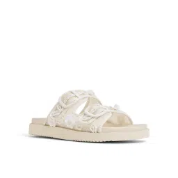 Aldo White Textile Heels-picture-21